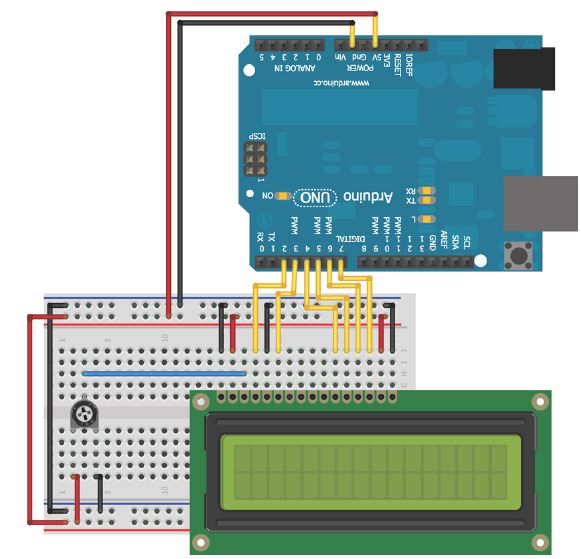 Arduino – 3 – Interfacing with Liquid Crystal Display – HandsOn Tech