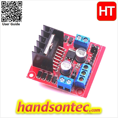 L298N Dual Full Bridge Motor Driver IC – H-Bridge For Arduino & Robotics Projects