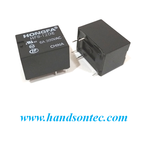 thumbnail image 2 of 10pcs JQX-102F Miniature High Power Relays - New Generic 12V? (Check Specs) 2 of 3