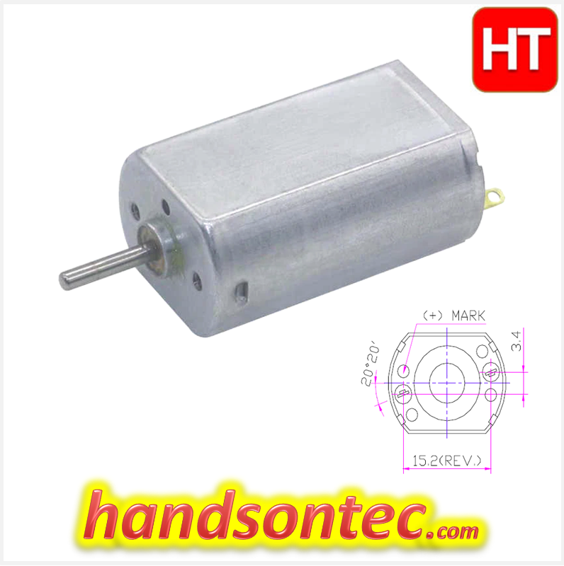 DC MOTOR WITH BRAKE 13,000 RPM HIGH SPEED MILITARY SPEC 
