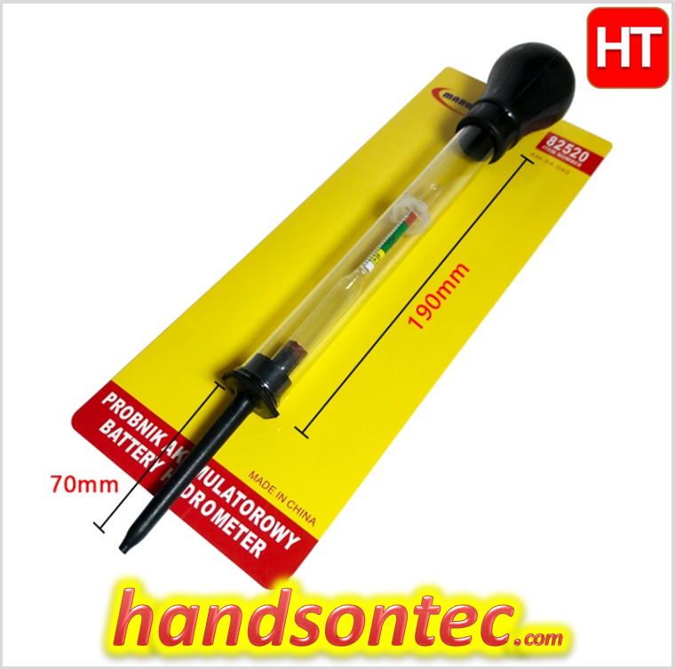 thumbnail image 2 of Kerist Car Battery Hydrometer, Rapid Density Meter Tester For Electrolyte Acid, 2V-200V Systems 2 of 4